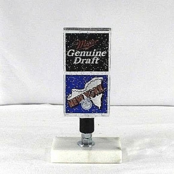 Miller Genuine Draft New York Mini Beer Tab Handle - Picture 5 of 5